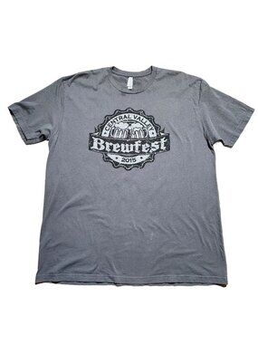 Central Valley Brewfest 2015 Dust Bowl Brewing Co Sponsor T-Shirt